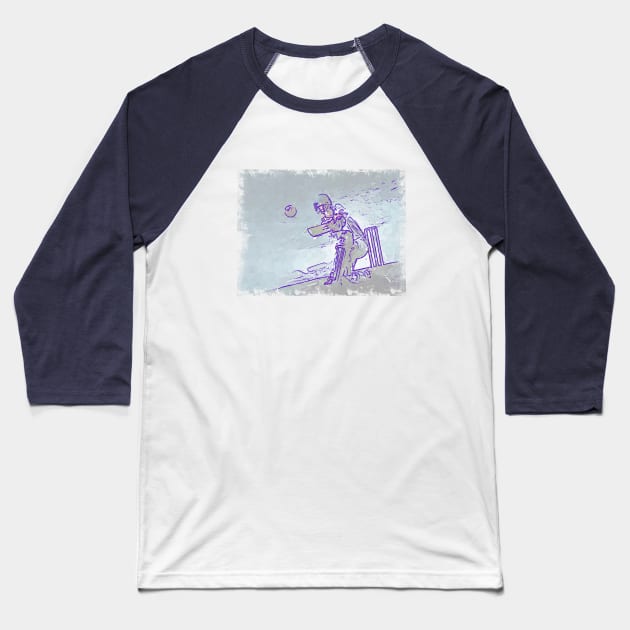 Cricket 5 Baseball T-Shirt by FasBytes